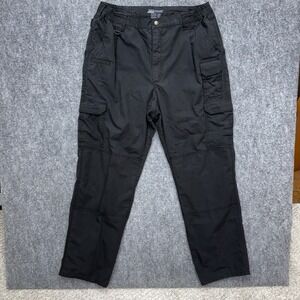 5.11 Tactical Ripstop Black cargo pants men's size 38 38x34 74273